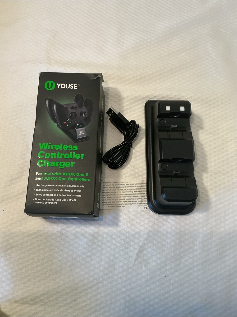 Wireless Controller Charger Dock - Black - Picture 1 of 4